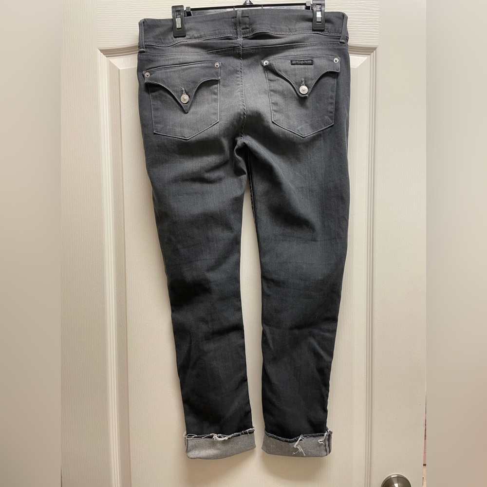 Hudson Collin Skinny Grey ankle jeans
